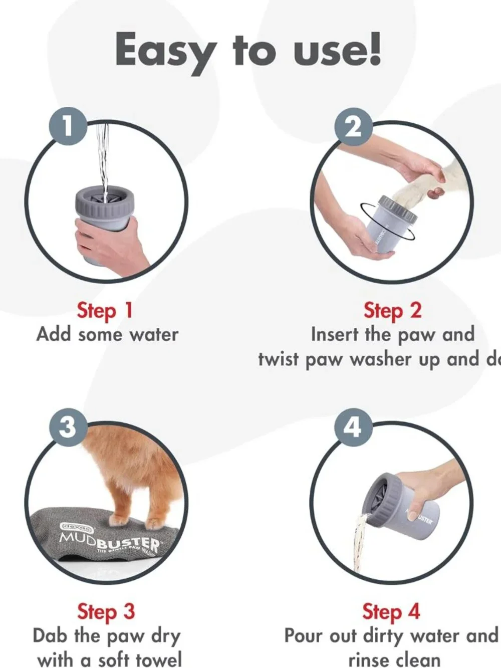 Dog Paw Washer
